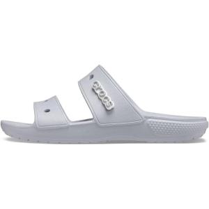 Crocs Men’s Classic Slide Sandals(Light Grey)