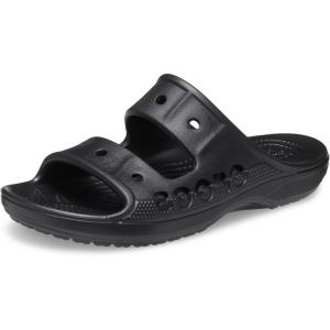 Crocs Unisex Adult Baya Slide Sandals(Black)