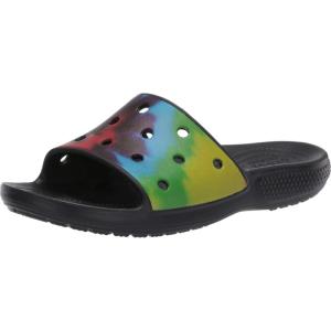 Crocs Unisex Adult Graphic Slide Sandal(Multi/Tie-dye)
