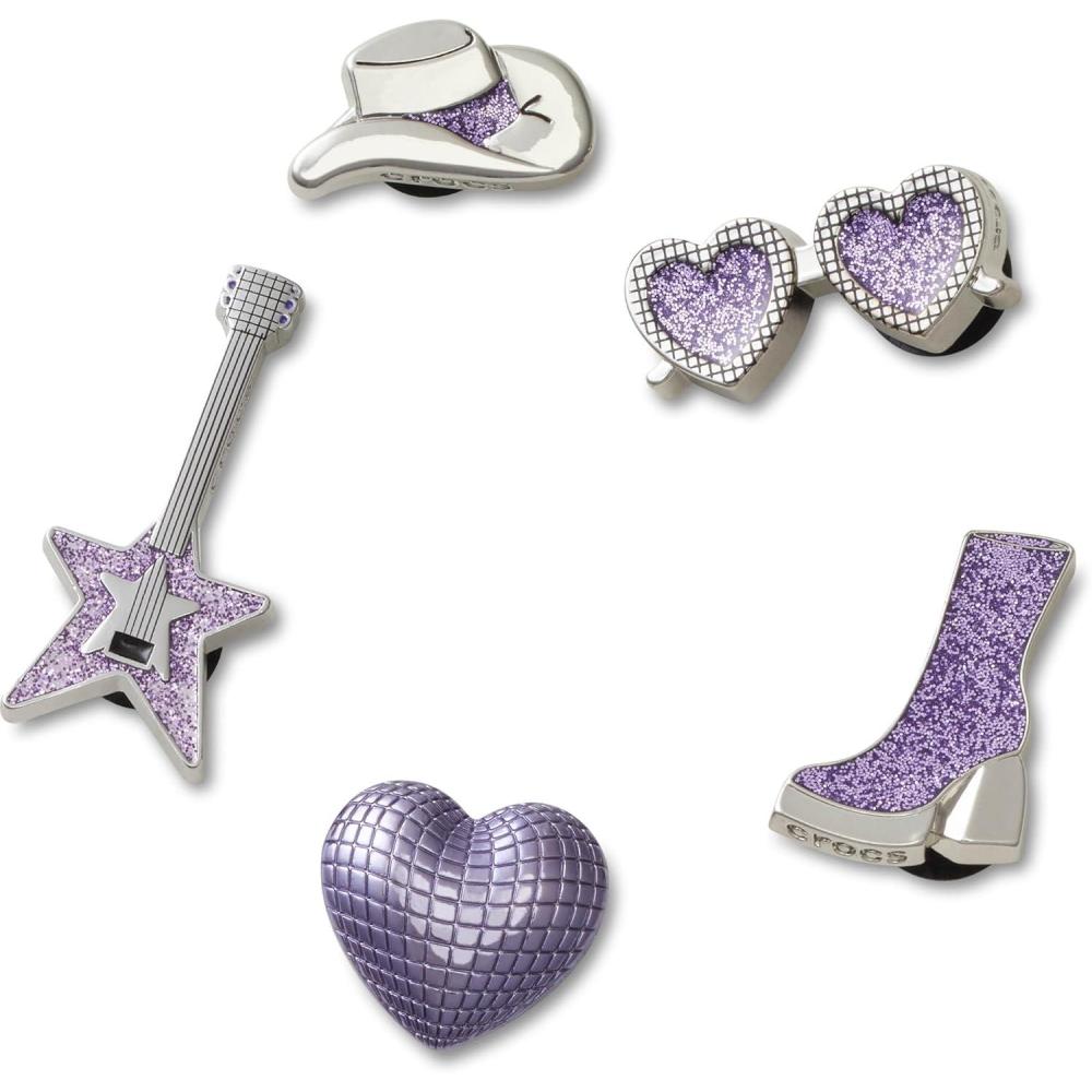 image:imageCrocs Jibbitz Girls Favorites Shoe Charm PacksHeart Country Concerts