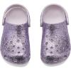 Crocs Kids’ Classic Glitter Clog(Grape Ice)