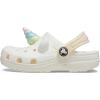 Crocs Kids Classic I am Clogs (Little Kid/Big Kid)(Chalk/Unicorn)