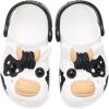 Crocs Kids Classic I am Clogs (Little Kid/Big Kid)(White/Cow)