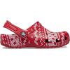 Crocs Unisex-Child Classic Graphic Clog(Holiday Sweater Print)