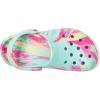 Crocs Unisex-Child Classic Watercolor Marbled Clog(Aquamarine/Multi)