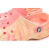 Crocs Unisex-Child Classic Watercolor Marbled Clog(Guava/Multi)