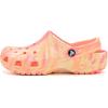 Crocs Unisex-Child Classic Watercolor Marbled Clog(Guava/Multi)