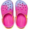 Crocs Unisex-Child Classic Watercolor Marbled Clog(Juice/Multi Ombre)