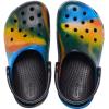 Crocs Unisex-Child Classic Watercolor Marbled Clog(Multi Tie-dye)