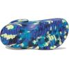 Crocs Unisex-Child Classic Watercolor Marbled Clog(Navy/Turbo Teal)
