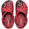 Crocs Unisex-Child Classic Watercolor Marbled Clog(Pepper/Black)