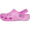 Crocs Unisex-Child Classic Watercolor Marbled Clog(Pink Swirl)