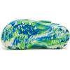 Crocs Unisex-Child Classic Watercolor Marbled Clog(Prep Blue/Multi Glow in the Dark)