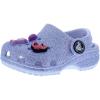 Crocs Kids’ Classic Glitter Clog(Lavender/Mauve-purple)
