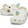 Crocs Kids Classic I am Clogs (Little Kid/Big Kid)(Chalk/Unicorn)