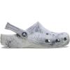 Crocs Unisex-Child Classic Watercolor Marbled Clog(Grey)