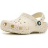 Crocs Unisex-Child Classic Watercolor Marbled Clog(Summit White/Multi Glow)