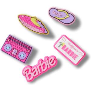 Crocs Jibbitz Girls’ Favorites Shoe Charm Packs(Barbie Retro)