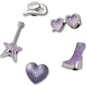 Crocs Jibbitz Girls’ Favorites Shoe Charm Packs(Heart Country Concerts)