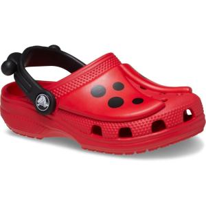 Crocs Kids Classic I am Clogs (Little Kid/Big Kid)(Varsity Red/Black Ladybug)
