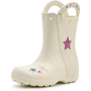 Crocs Kids’ Handle It Rain Boots(Western Summit White)