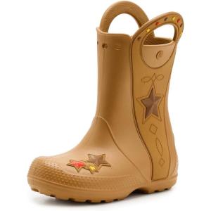 Crocs Kids’ Handle It Rain Boots(Western Umber)