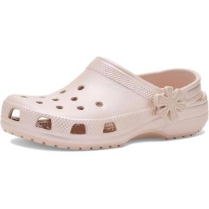 Crocs Unisex-Child Classic Pearl Shine Clogs(Quartz)