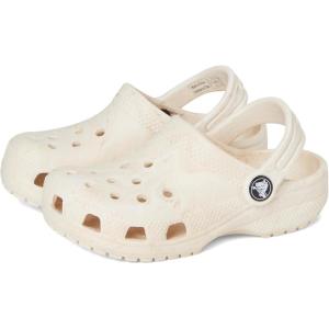 Crocs Unisex-Child Classic Watercolor Marbled Clog(Bone Swirl)
