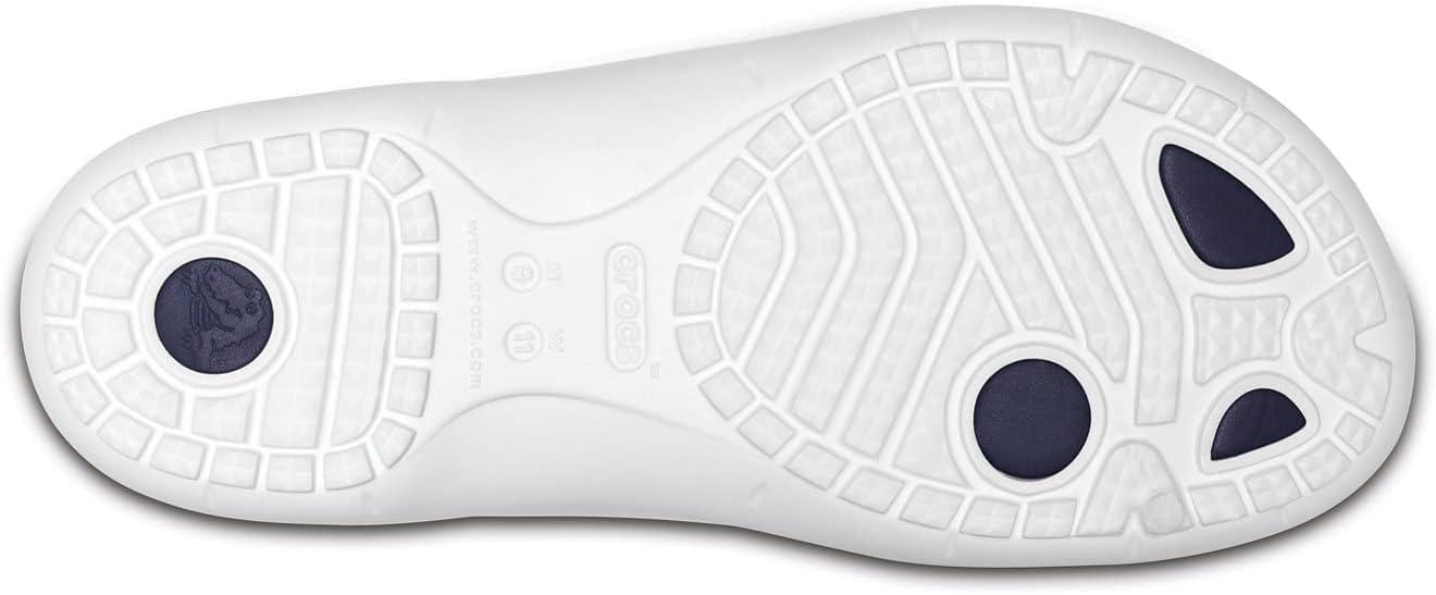 image:imageCrocs Athens Thong SandalWhite Red Navy