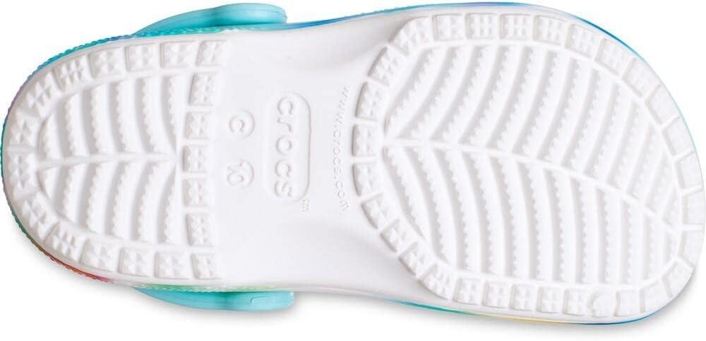 image:imageCrocs Kids Classic Tie Dye ClogsPastel Solar Rainbow
