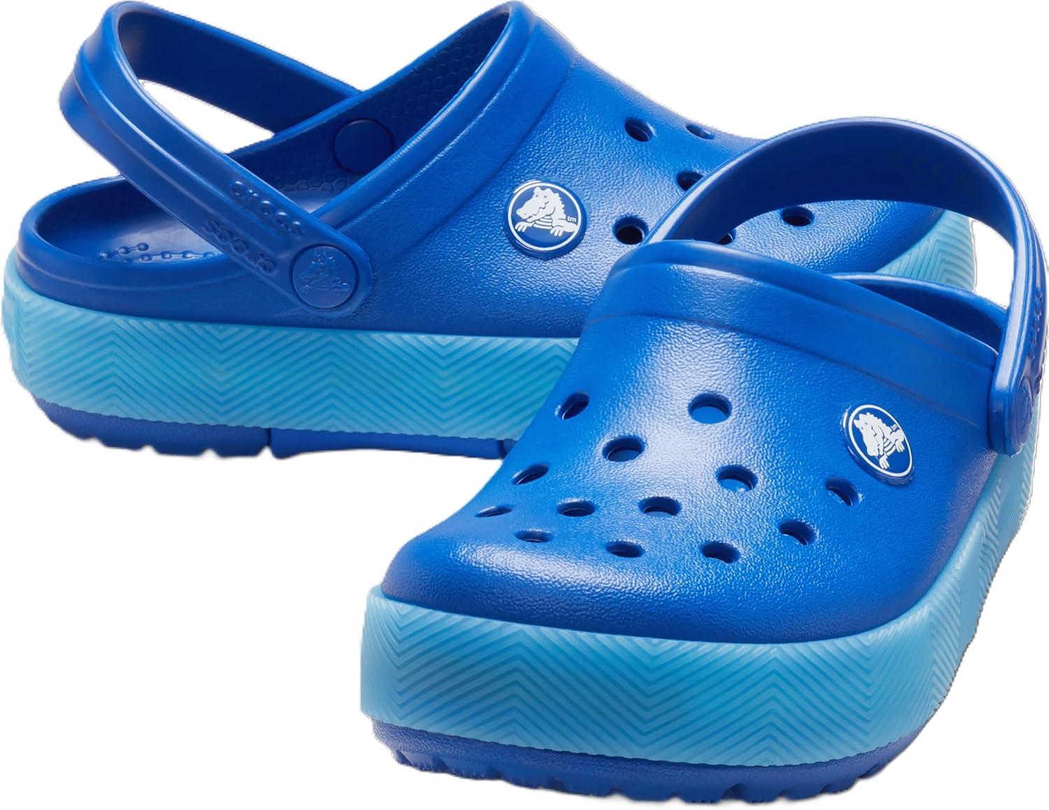 image:imageCrocs Kids Crocband Chevron ClogBlue BoltVenetian Blue