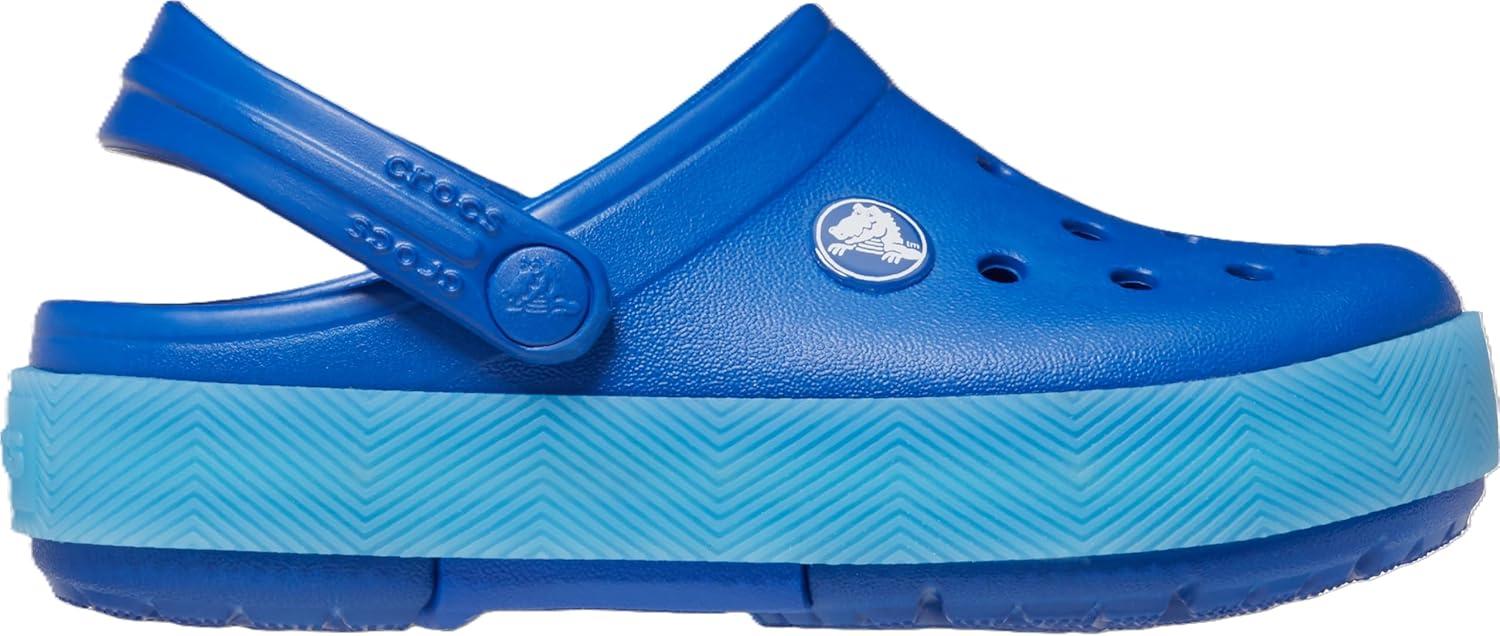 image:imageCrocs Kids Crocband Chevron ClogBlue BoltVenetian Blue