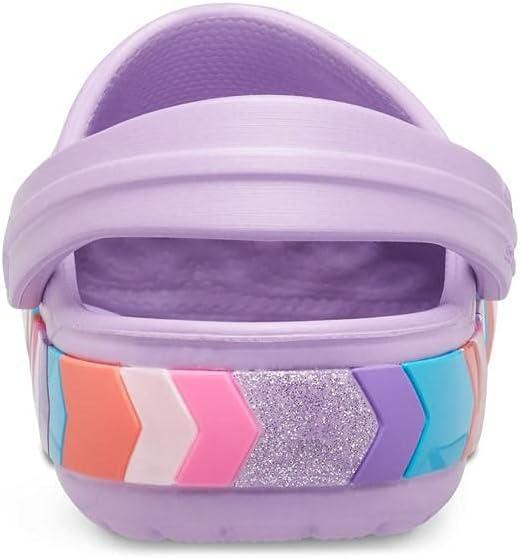 image:imageCrocs Kids Crocband Chevron ClogOrchid