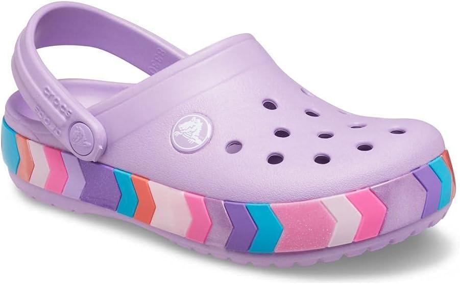 image:imageCrocs Kids Crocband Chevron ClogOrchid