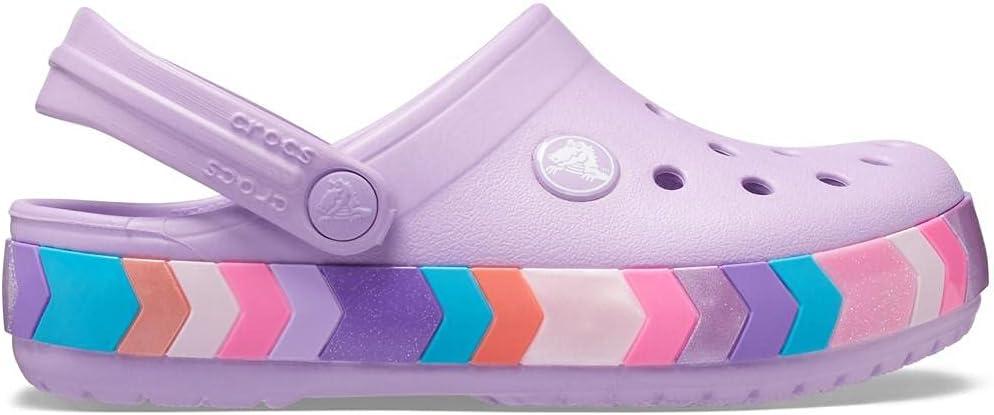 image:imageCrocs Kids Crocband Chevron ClogOrchid