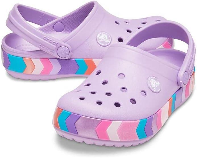 image:imageCrocs Kids Crocband Chevron ClogOrchid