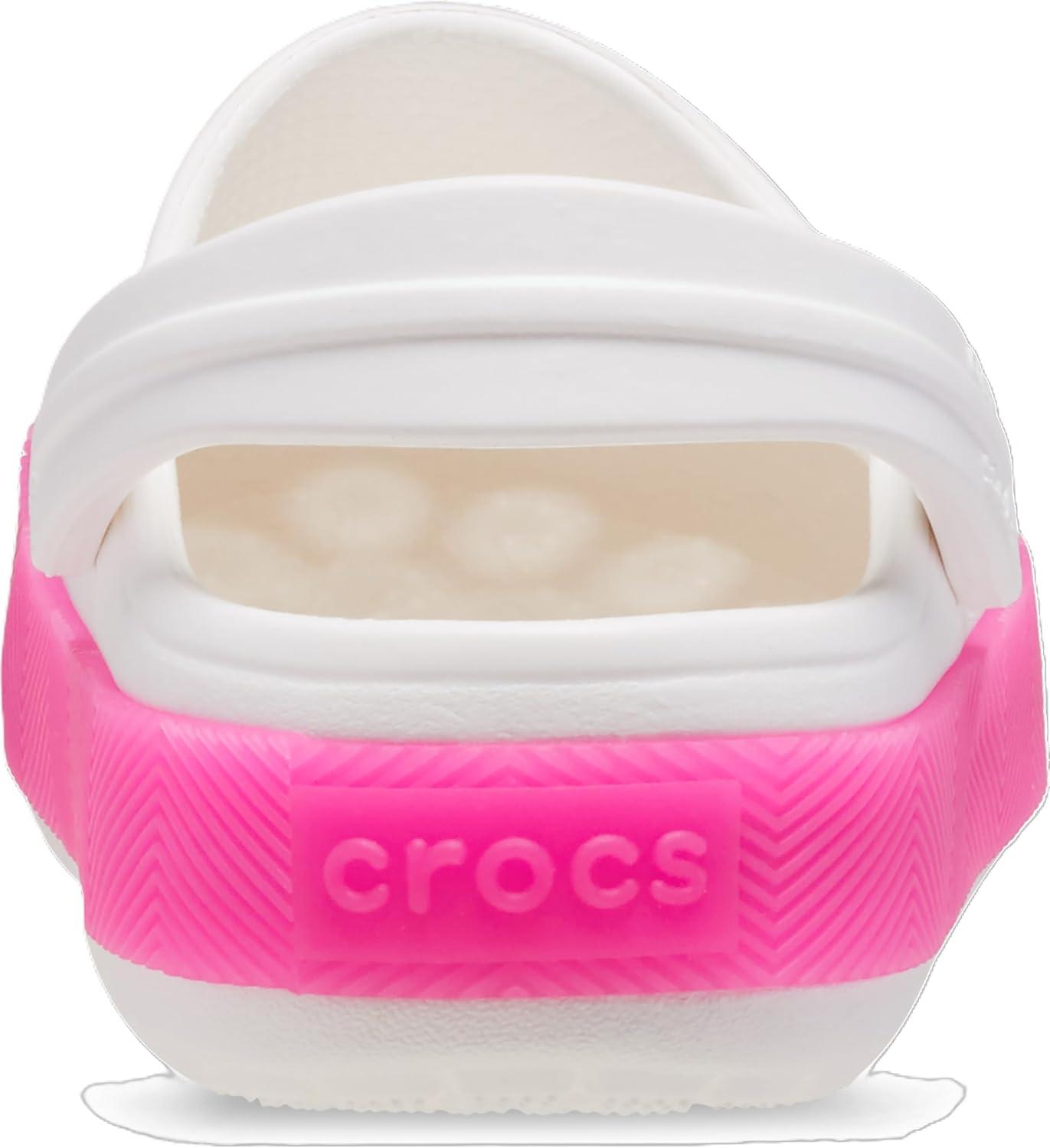 image:imageCrocs Kids Crocband Chevron ClogWhitePink Crush