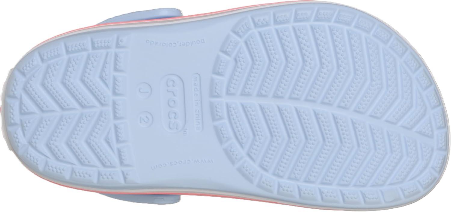 image:imageCrocs Kids Crocband Lightweight SlipOn ClogsBlue FrostGuava