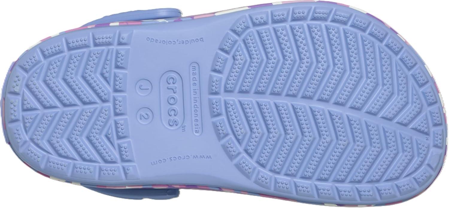 image:imageCrocs Kids Crocband Lightweight SlipOn ClogsGlow ConfettiBlue Haze