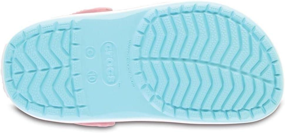 image:imageCrocs Kids Crocband Lightweight SlipOn ClogsIce BlueWhite