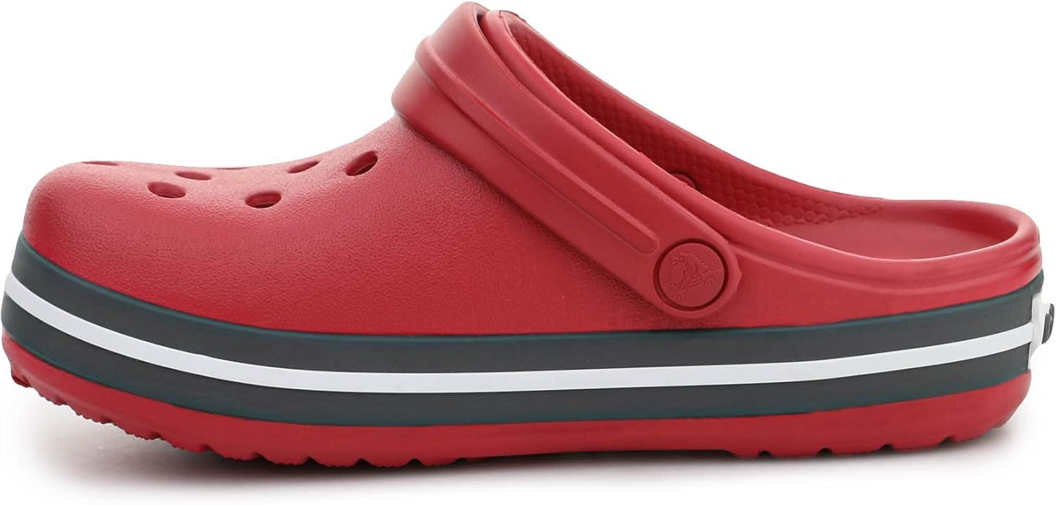 image:imageCrocs Kids Crocband Lightweight SlipOn ClogsPepperGraphite