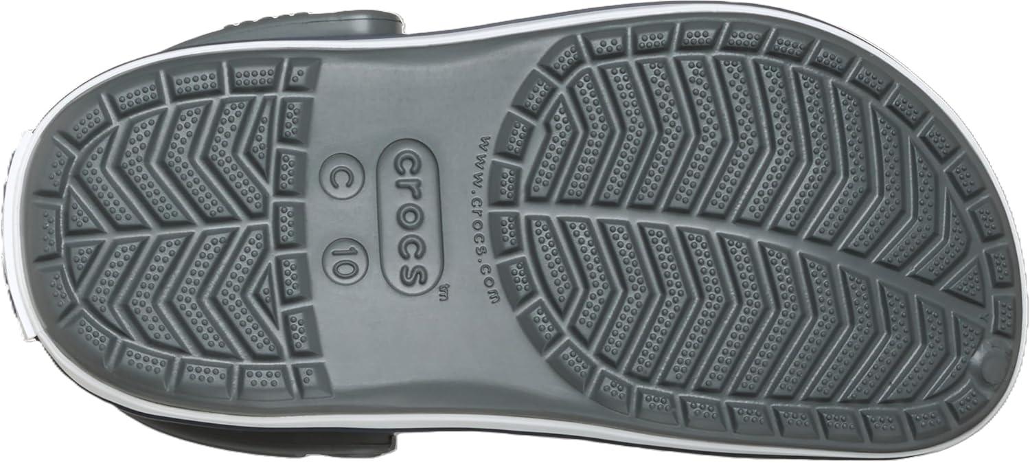 image:imageCrocs Kids Crocband Lightweight SlipOn ClogsSlate GreyNavy