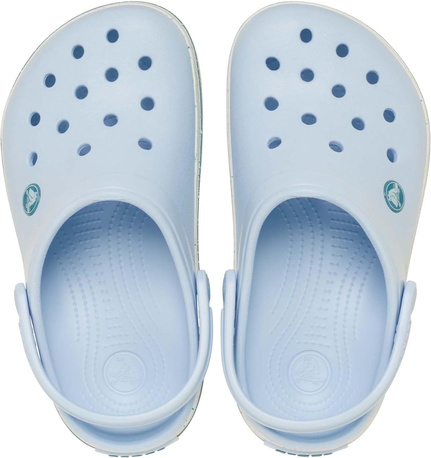 image:imageCrocs Kids Crocband Lightweight SlipOn ClogsSpeckled Blue Frost
