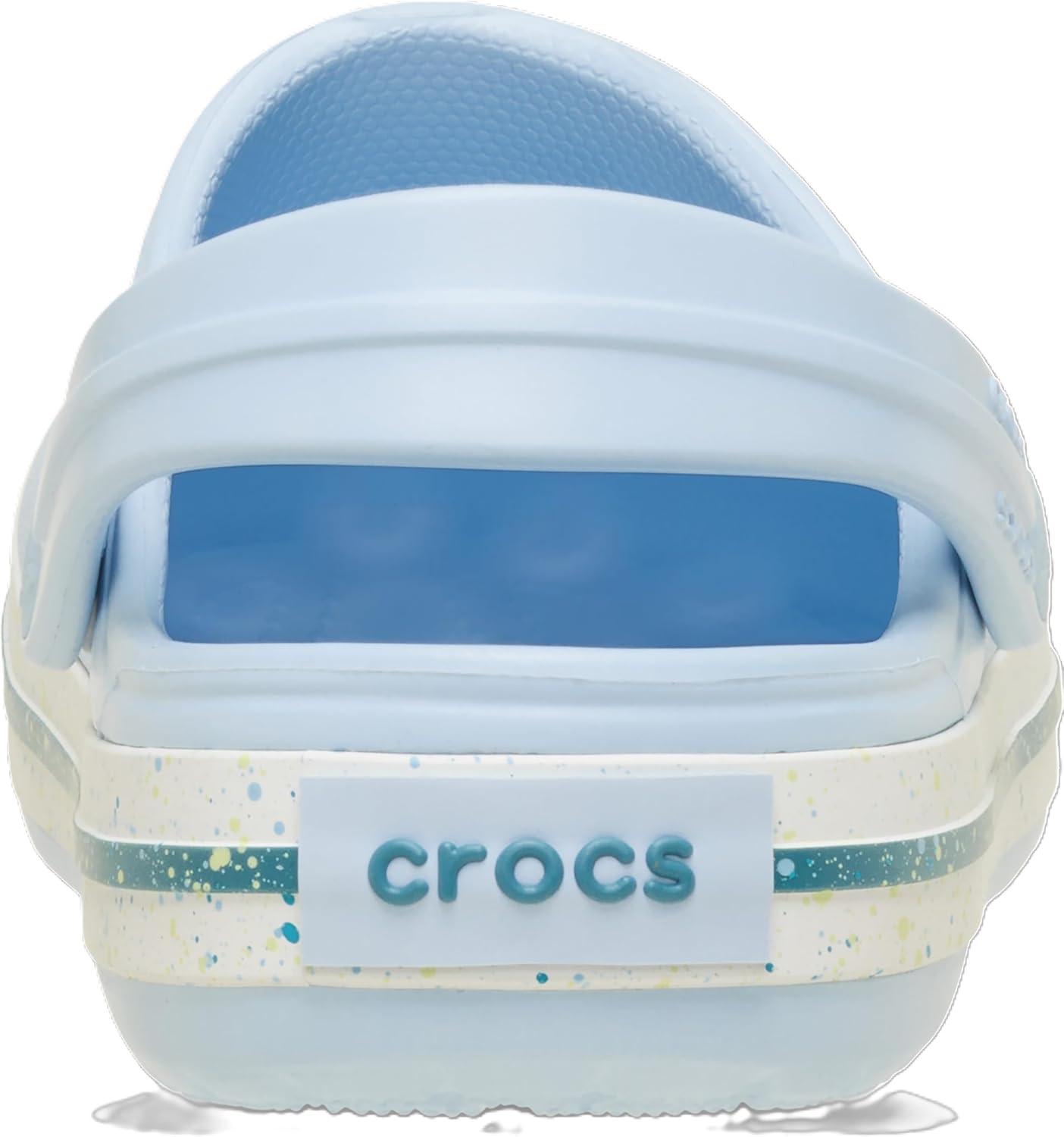 image:imageCrocs Kids Crocband Lightweight SlipOn ClogsSpeckled Blue Frost
