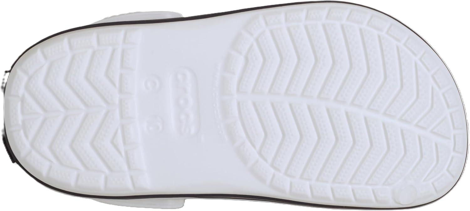 image:imageCrocs Kids Crocband Lightweight SlipOn ClogsWhiteNavy