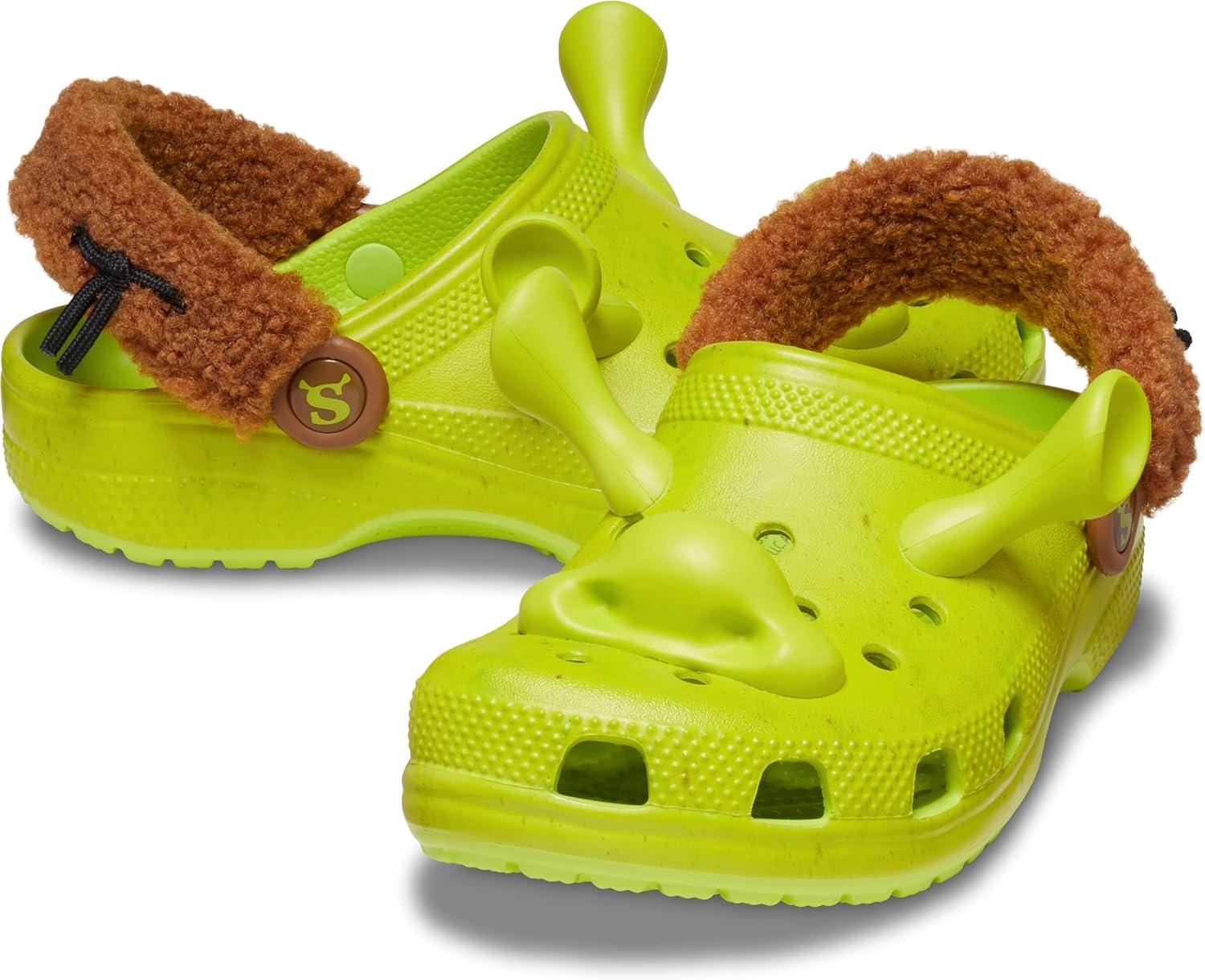 image:imageCrocs UnisexChild Classic Shrek ClogsLime Punch