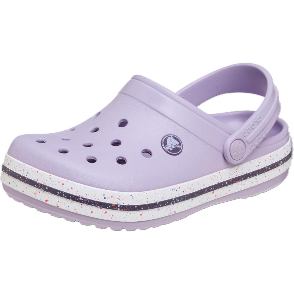 image:imageCrocs Kids Crocband Lightweight SlipOn ClogsLavender