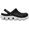 Crocs Athens Thong Sandal(Black/White)