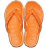 Crocs Athens Thong Sandal(Blazing Orange-white)