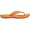 Crocs Athens Thong Sandal(Blazing Orange-white)